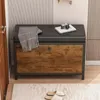 Szafka na buty z siedziskiem schowek półka otwierana Podgląd zdjęcia produktu 5