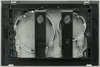 The image shows the internal mechanism of a toilet flush plate, specifically the dual-flush system components. Produktbild-Vorschau