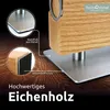 holz4home® Messerblock magnetisch aus Eichenholz I Produktbild-Vorschau 4