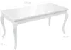 vidaXL Table de salle à manger 179x89x81 cm blanc brillant Voir les images du produit 7