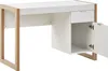 BELIANI Biurko domowe białe drewniane 110 x 50 cm 1 Podgląd zdjęcia produktu 4