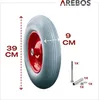 AREBOS Schubkarrenrad Vollgummi 4.80/4.00‑8 | Pannensicher, Produktbild-Vorschau 9