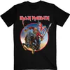 Iron Maiden - Tričko "Euro Tour" pro muže/dámy Uni RO403 Náhled obrázku produktu 1