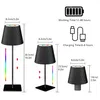 Tischlampe Kabellos, RGB LED Tischleuchte, Dimmbar Touch Produktbild-Vorschau 8