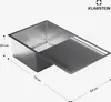 Klarstein TitanSteel kuchyňský dřez s odkapávačem, 79 x 44 Náhled obrázku produktu 8