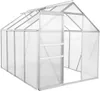 Serre jardin polycarbonate 250 x 190 x 195 cm "Basilic" - Voir les images du produit 1
