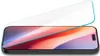 A screen protector is shown being placed on a smartphone. Náhľad obrázku produktu