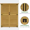 M MCombo Gartenschrank Holz, Gartenhaus Klein Wetterfest, Produktbild-Vorschau 4