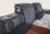 Leder Betten  Design Bett Doppel Ehe Modernes Hotel Gestell Produktbild-Vorschau 7