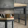 Konsolentisch 'Kronoby' Metall mit MDF-Platte 100 x 30 x 80 Produktbild-Vorschau 4