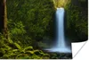 MuchoWow® Poster Dschungel - Wasserfall - Natur 90x60 cm - Produktbild-Vorschau 2