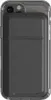 A back view of a black smartphone case with a built-in power bank and stand. Náhled obrázku produktu