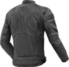 Bogotto Black-X Motorrad Lederjacke, schwarz, S Produktbild-Vorschau 2