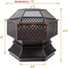 Gartenbarbecue – Feuerkorb – Feuerschale – Terrassenofen – Produktbild-Vorschau 2