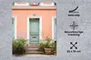 MuchoWow® Mauspad Mousepad Paris - Tür - Pastell - Produktbild-Vorschau 2