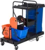 Chariot de nettoyage HOMCOM avec 4 roulettes et 2 seaux Voir les images du produit 10