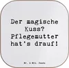 Mr. & Mrs. Panda Holzuntersetzer Spruch Pflegemutter Kuss - Produktbild-Vorschau 1