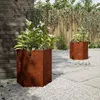 vidaXL Pflanzkübel 2 Stk. Sechseckig 46x40x45 cm Produktbild-Vorschau 4