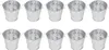 10ks květináčů Mini Succulent Plant Pot Malý kovový kbelík Náhled obrázku produktu 7