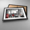 Gerahmtes Poster - Schwarzer Rahmen - London Bus - 40x30 cm Produktbild-Vorschau 3