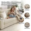 Sofa, moderne 2‑Sitzer Wohnzimmercouch mit Stauraum an der Produktbild-Vorschau 5