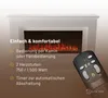 Glow Fire Elektrokamin 'Rhea' | LED Standkamin in weiß mit Produktbild-Vorschau 5