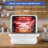 Mini zmywarka COSTWAY, zmywarka stołowa z 6 programami, Podgląd zdjęcia produktu 7