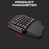 ZELURXX Einhand Gaming Tastatur 40 Tasten RGB Beleuchtung Produktbild-Vorschau 12