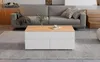 Sweiko 100x50x40cm couchtisch Höhenverstellbarer Produktbild-Vorschau 8