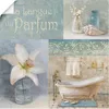 ARTland Poster Parfum I Größe: 40x40 cm Produktbild-Vorschau 1
