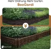 Bordure de bordure en saule - Hauteur : 20 cm - Longueur : Voir les images du produit 7