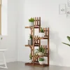 vidaXL Blumenständer 60x25x130 cm Massivholz Tanne Produktbild-Vorschau 3