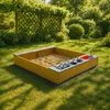 HOME DELUXE Sandkasten COOKY – Natur | Holz-Sandkasten mit Produktbild-Vorschau 2