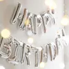 Fóliový nápis balónky narozeniny - HAPPY BIRTHDAY - Náhled obrázku produktu 5
