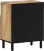 vidaXL Szafka nocna 50x33x60 cm z litego drewna mango Podgląd zdjęcia produktu 7