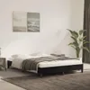 vidaXL Bettgestell ohne Matratze Schwarz 140x200 cm Samt Produktbild-Vorschau 2