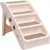 vidaXL Escalier pour chien pliable Crème 62x40x49,5 cm Voir les images du produit 9