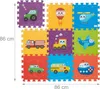 Tapis de jeu Relaxdays « Véhicules », 9 pièces, sans Voir les images du produit 4