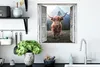 MuchoWow® Poster Schottischer Highlander - Kuh - Ländlich - Produktbild-Vorschau 3