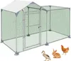 XINZI Buitenkippenhok, kippenhuis, 2x1x1,5 meter – Verzinkt Productafbeelding-voorbeeld 1