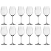 A collection of wine glasses arranged in two rows on a white background. Anteprima dell’immagine prodotto