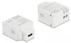 DELOCK Keystone Modul mit USB Type-C Ladebuchse 2,1 A weiß Anteprima dell’immagine prodotto 3