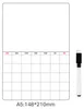 Calendrier magnétique pour réfrigérateur, effaçable à sec, Voir les images du produit 2