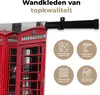 MuchoWow® Wandteppich Wandbehang Schwarz-Weiß-Foto von vier Produktbild-Vorschau 3