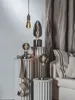 Lampa stołowa metalowa E27 GLANS żelazo szczotkowane Podgląd zdjęcia produktu 8