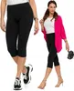 Damen Leggings 3/4 High State Blickdicht MORAJ XXL Produktbild-Vorschau 1