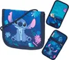 McNeill borsello da collo portafoglio Neck Pouch Stitch blu Anteprima dell’immagine prodotto 4