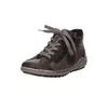 A single gray women's boot is shown against a white background. Produktbild-Vorschau