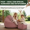 Dreamroots Bean Bag, Puff 90x90x100 cm, pouf con Anteprima dell’immagine prodotto 5