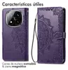 Funda libro Mandala para Xiaomi Redmi Note 14 Pro (5G) - Vista previa de la imagen del producto 2
